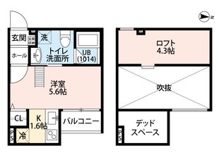 flawless堺壱番館の物件間取画像